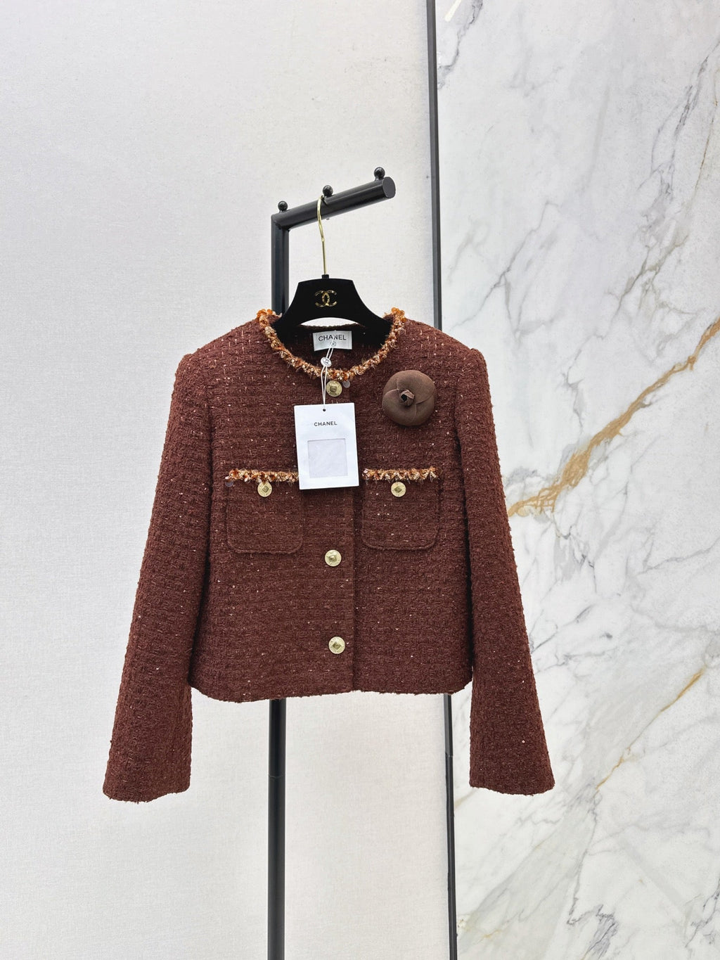 Woven Tweed Jacket