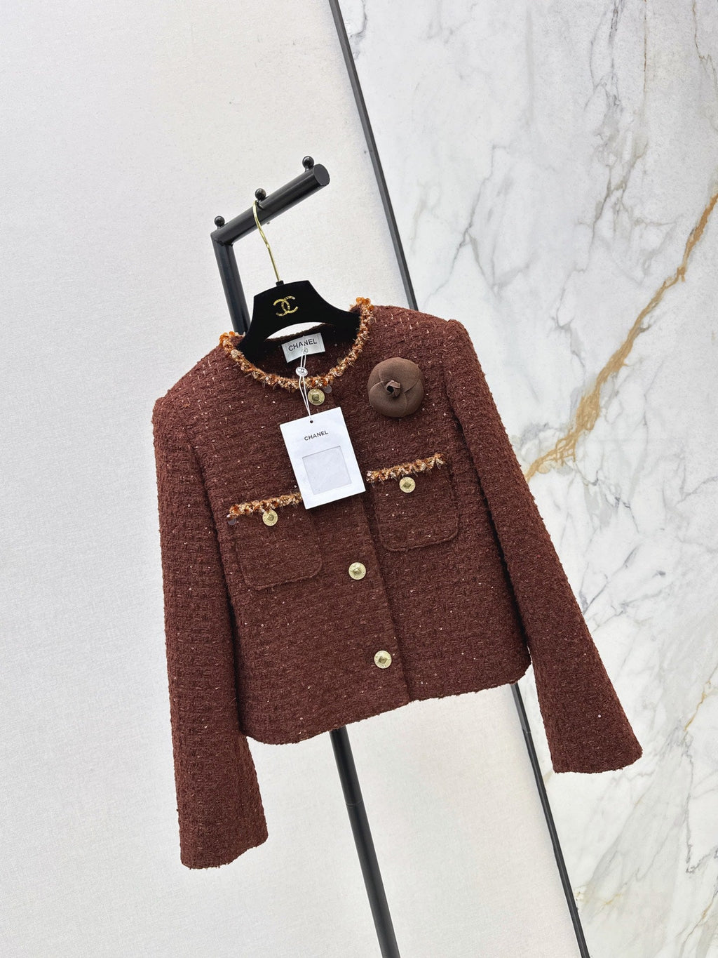 Woven Tweed Jacket