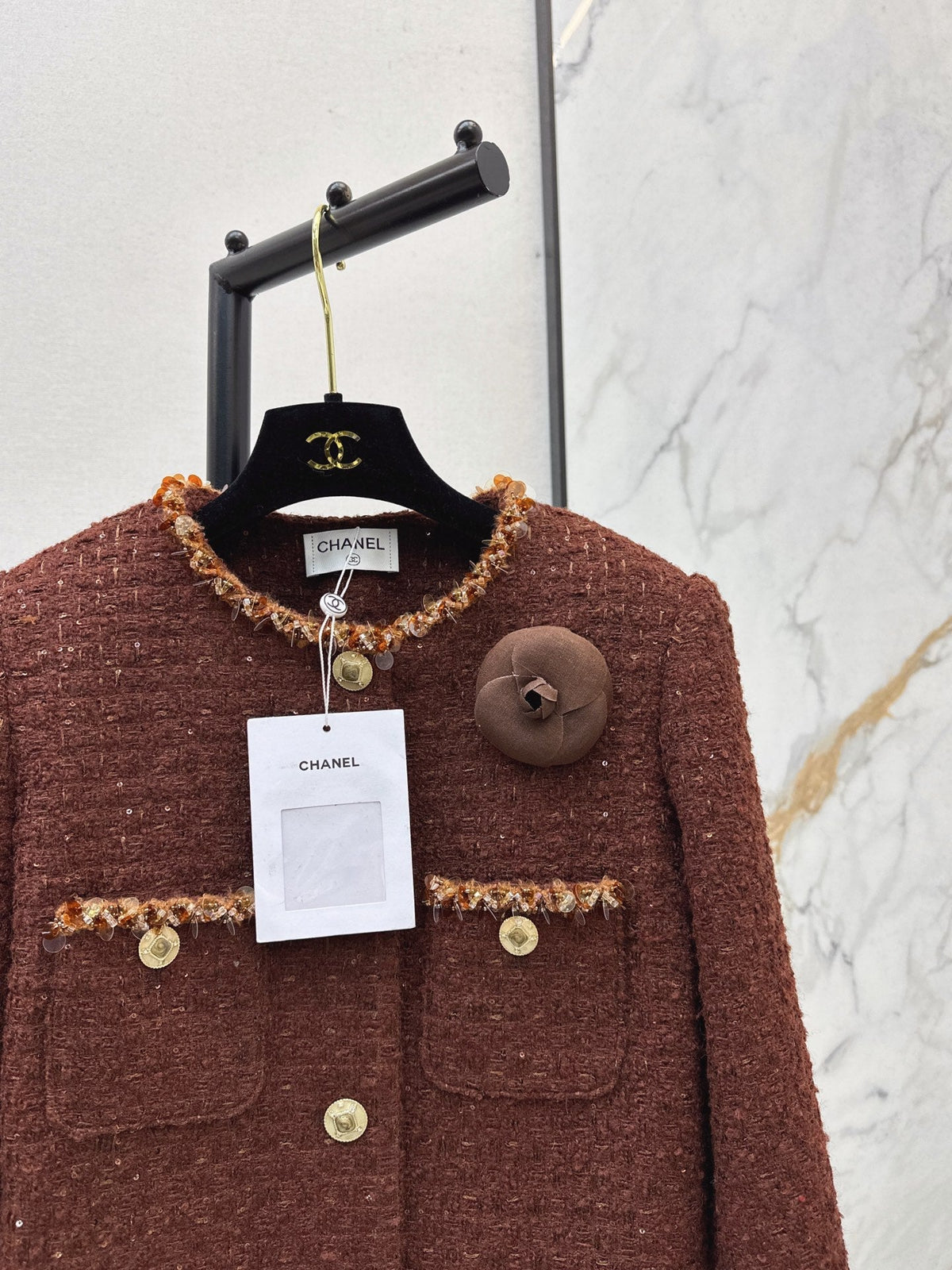 Woven Tweed Jacket