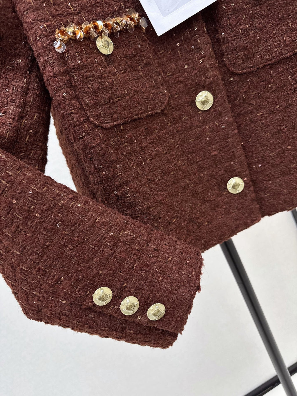 Woven Tweed Jacket