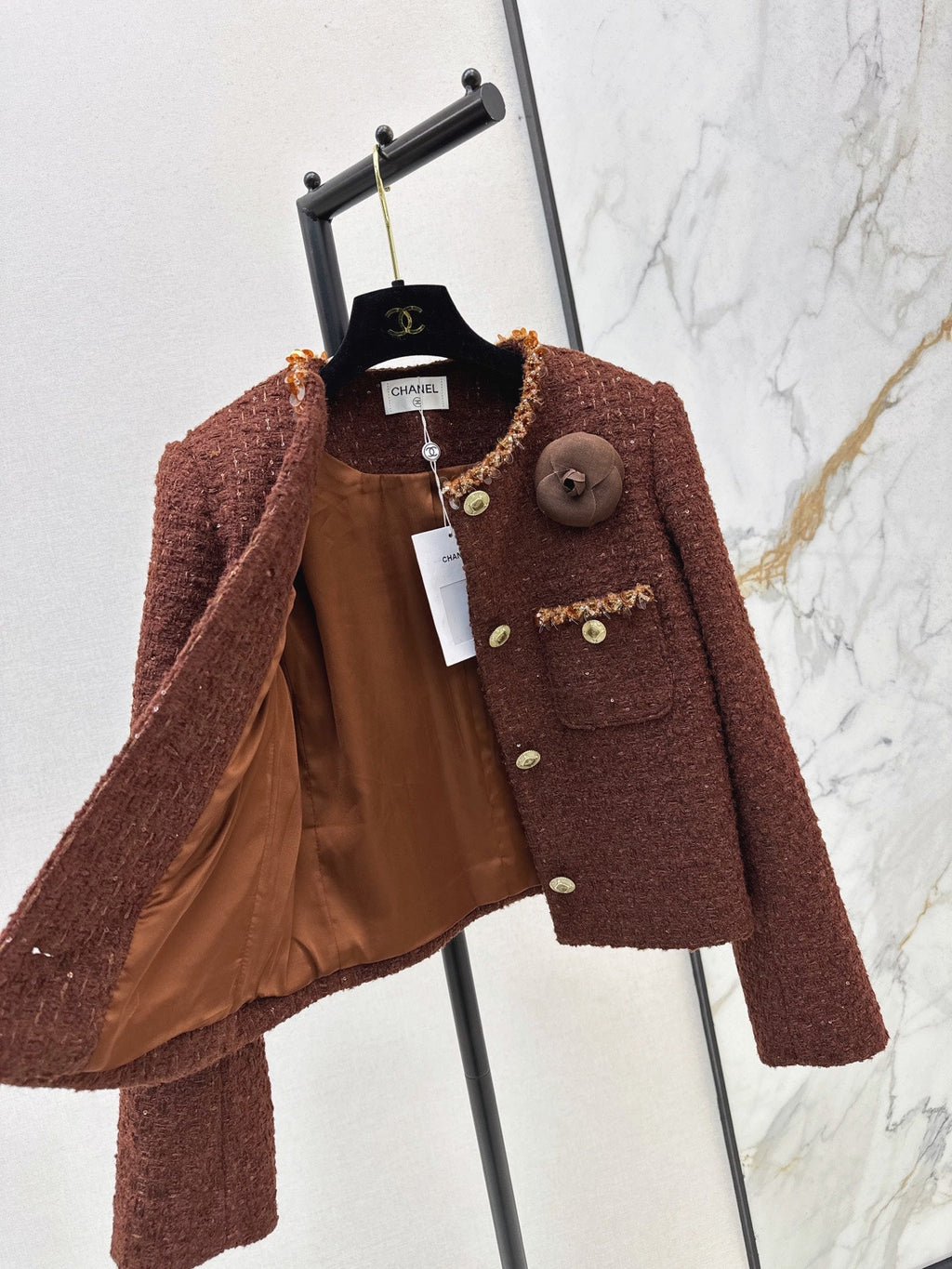 Woven Tweed Jacket