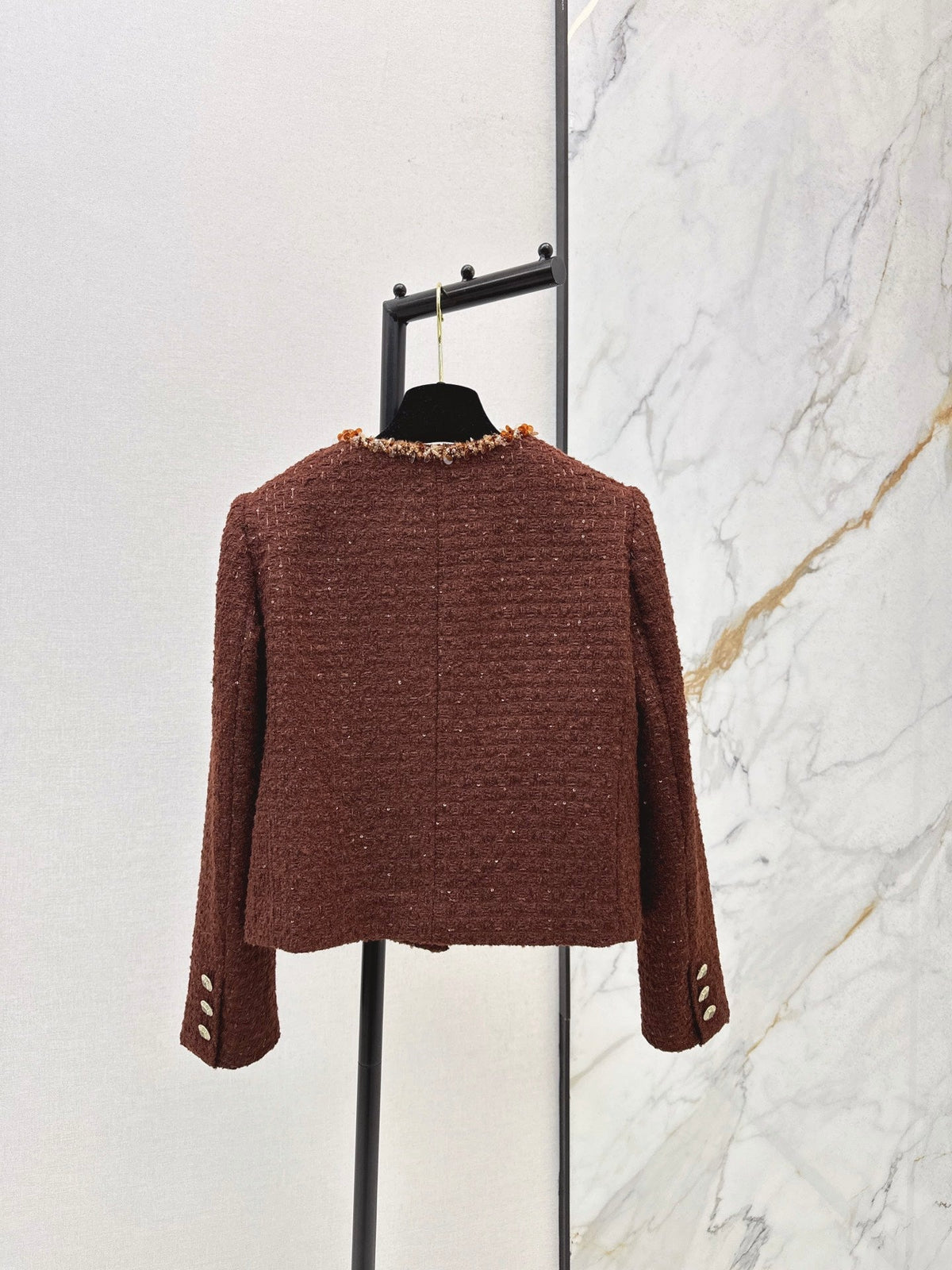Woven Tweed Jacket