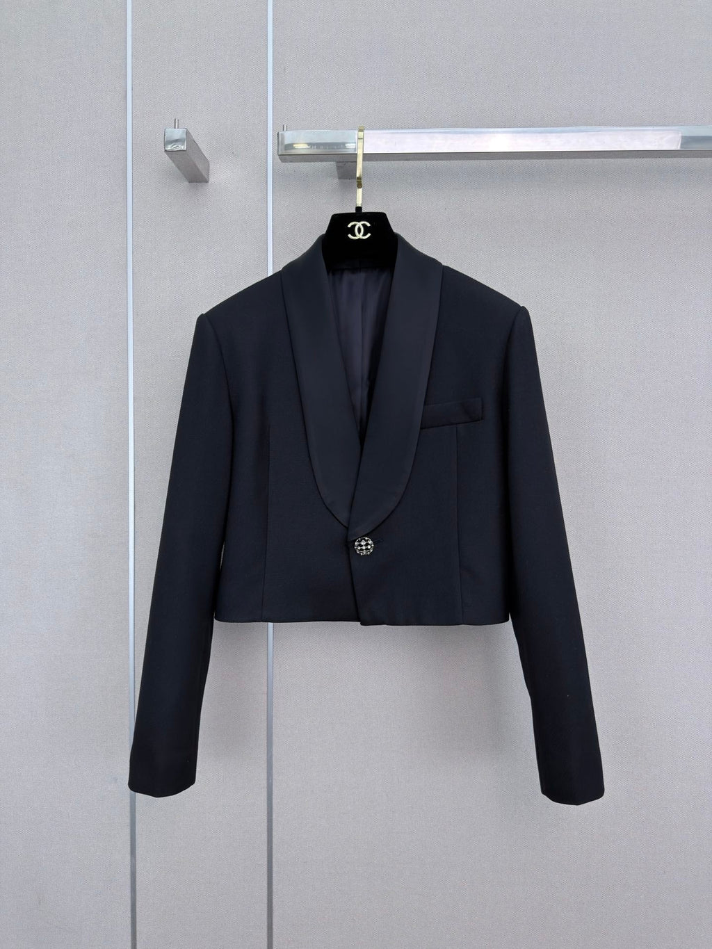 Acetate Lapel Blazer