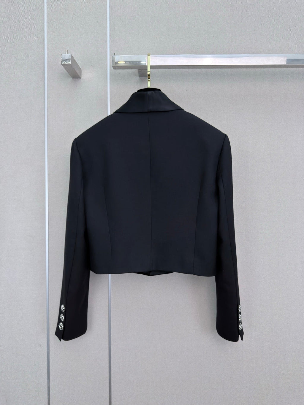 Acetate Lapel Blazer