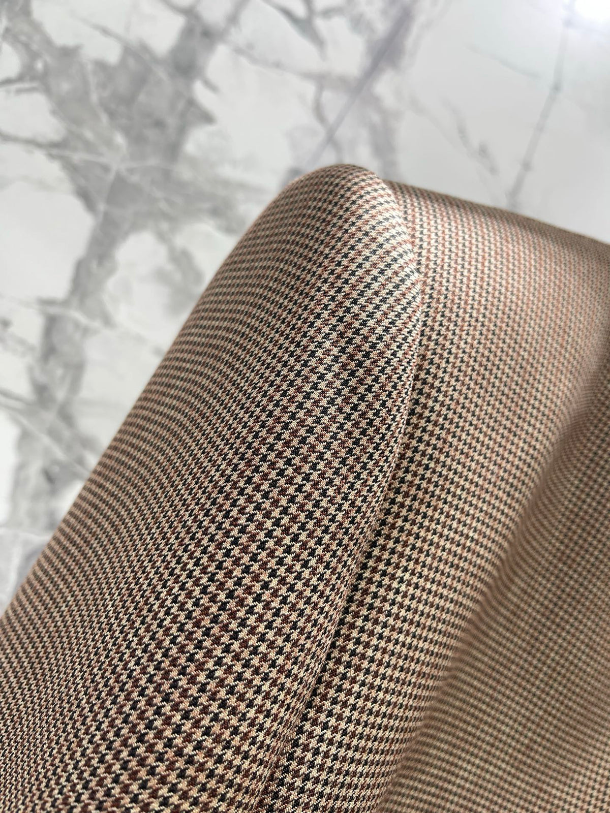 Beige Half-Zip Knit Top