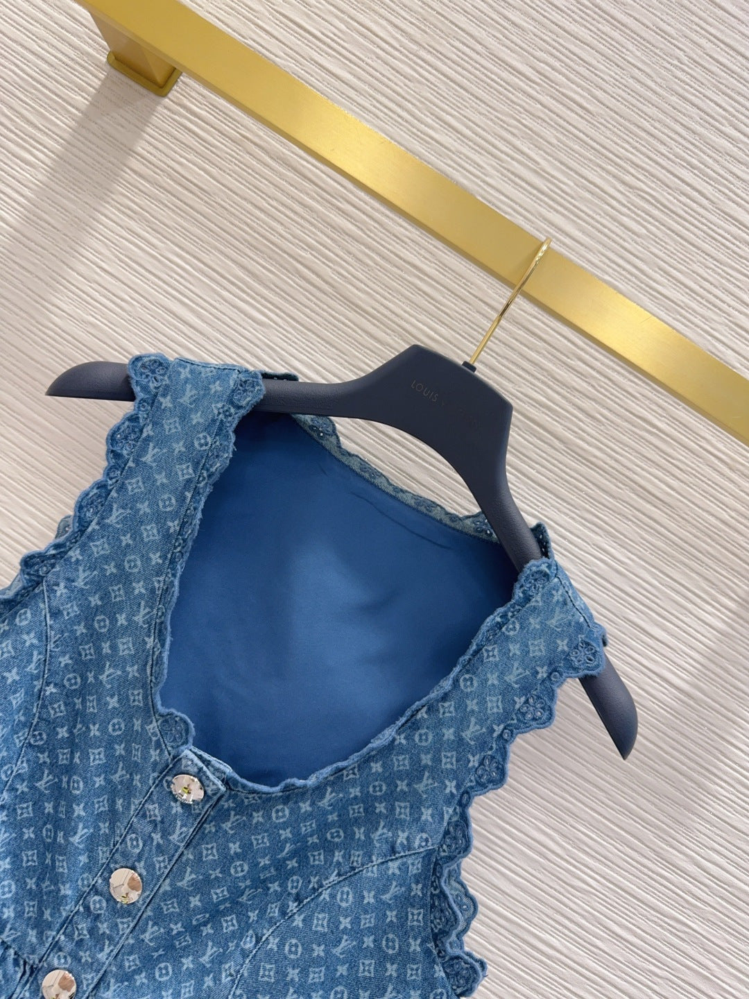 26ss new denim vest