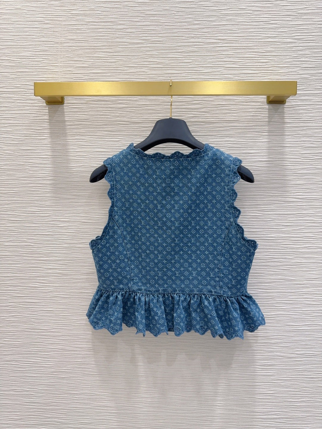 26ss new denim vest