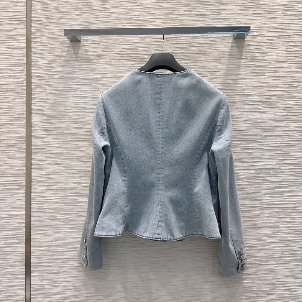 26ss new stylish denim set