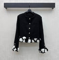 Frayed-Edge Tweed Jacket