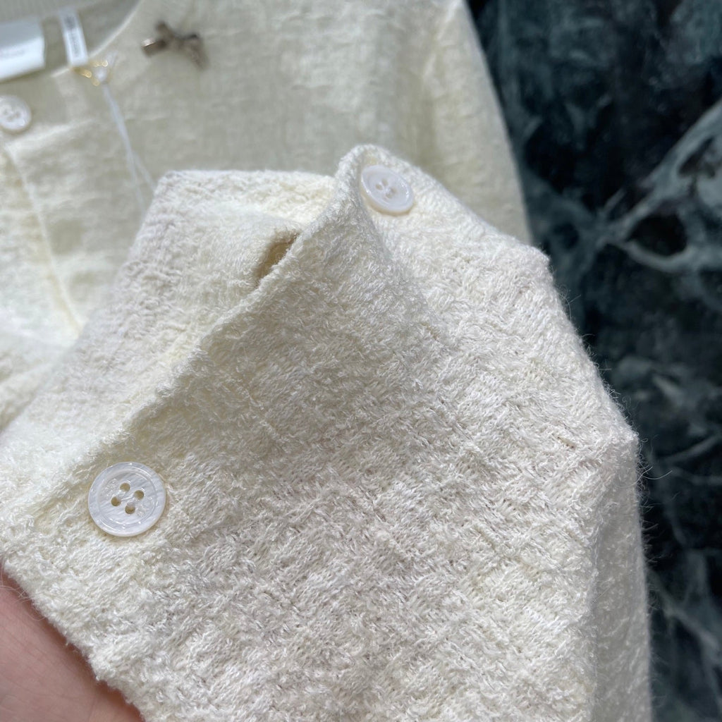 Long-Sleeve Knit Cardigan