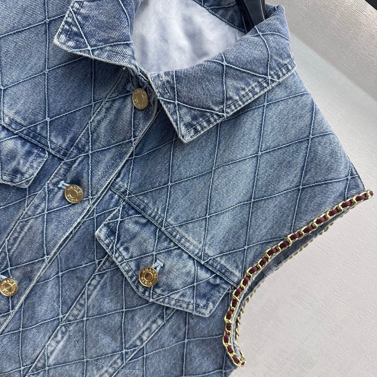 26 New Denim Vest