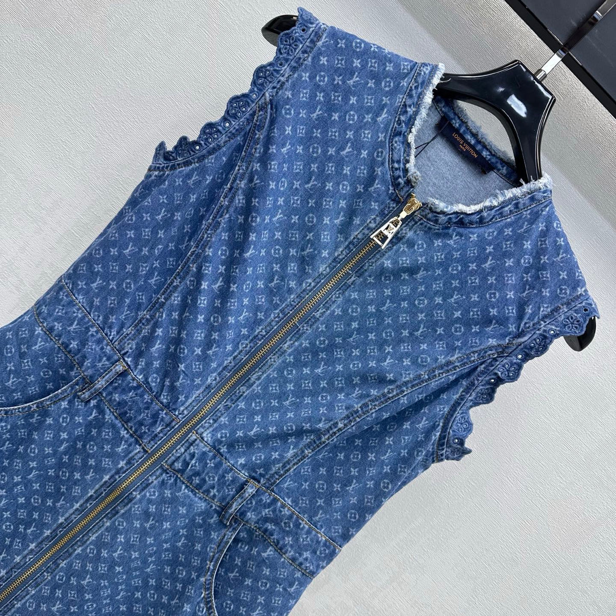 26 New Denim Vest Dress