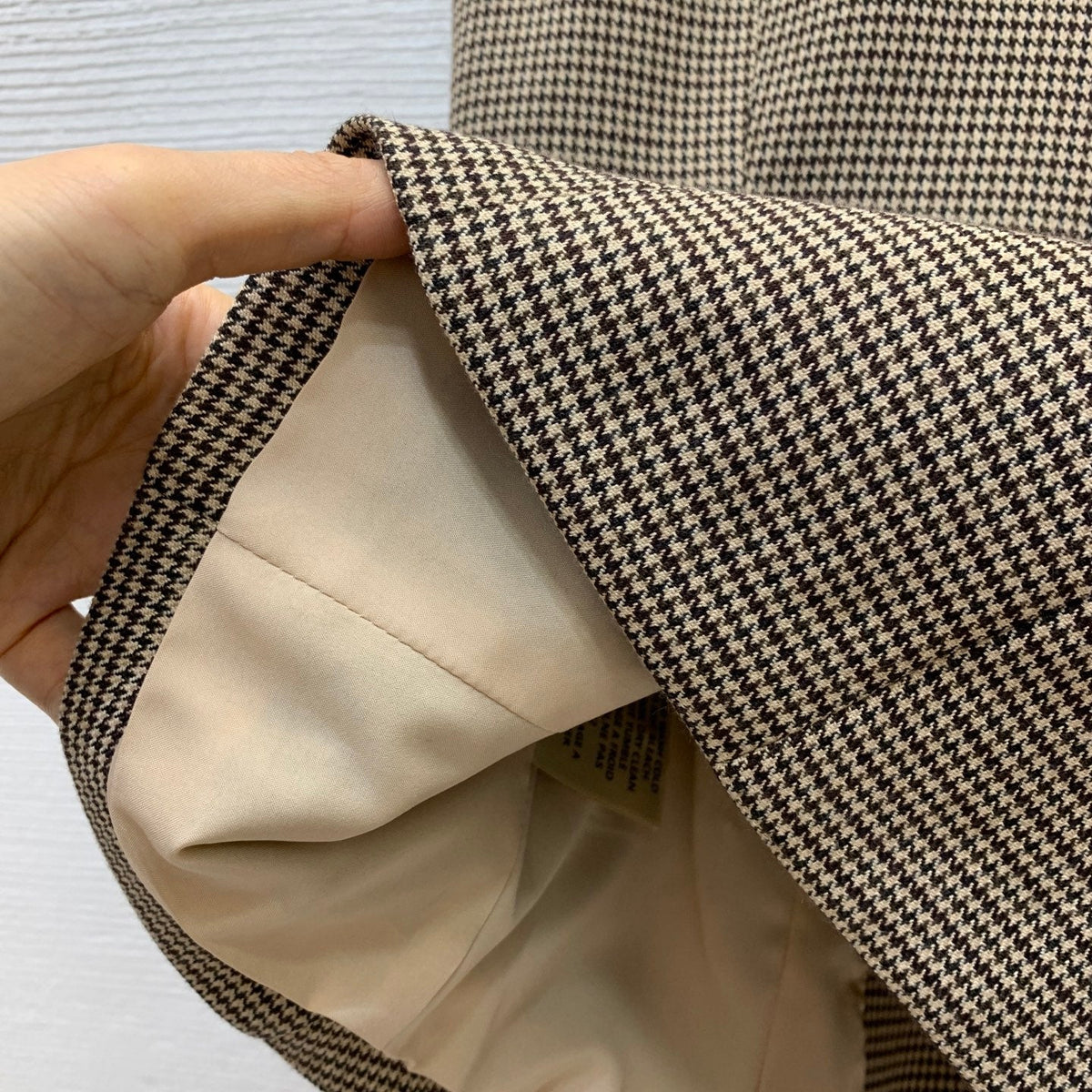 26 New Houndstooth Pattern Two-Piece Set
