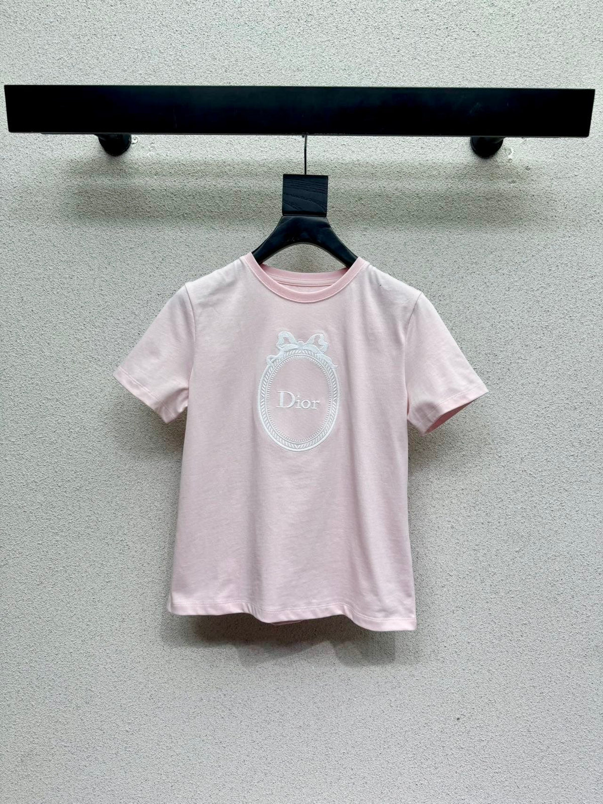 26SS Embroidered Logo Short-Sleeve T-Shirt