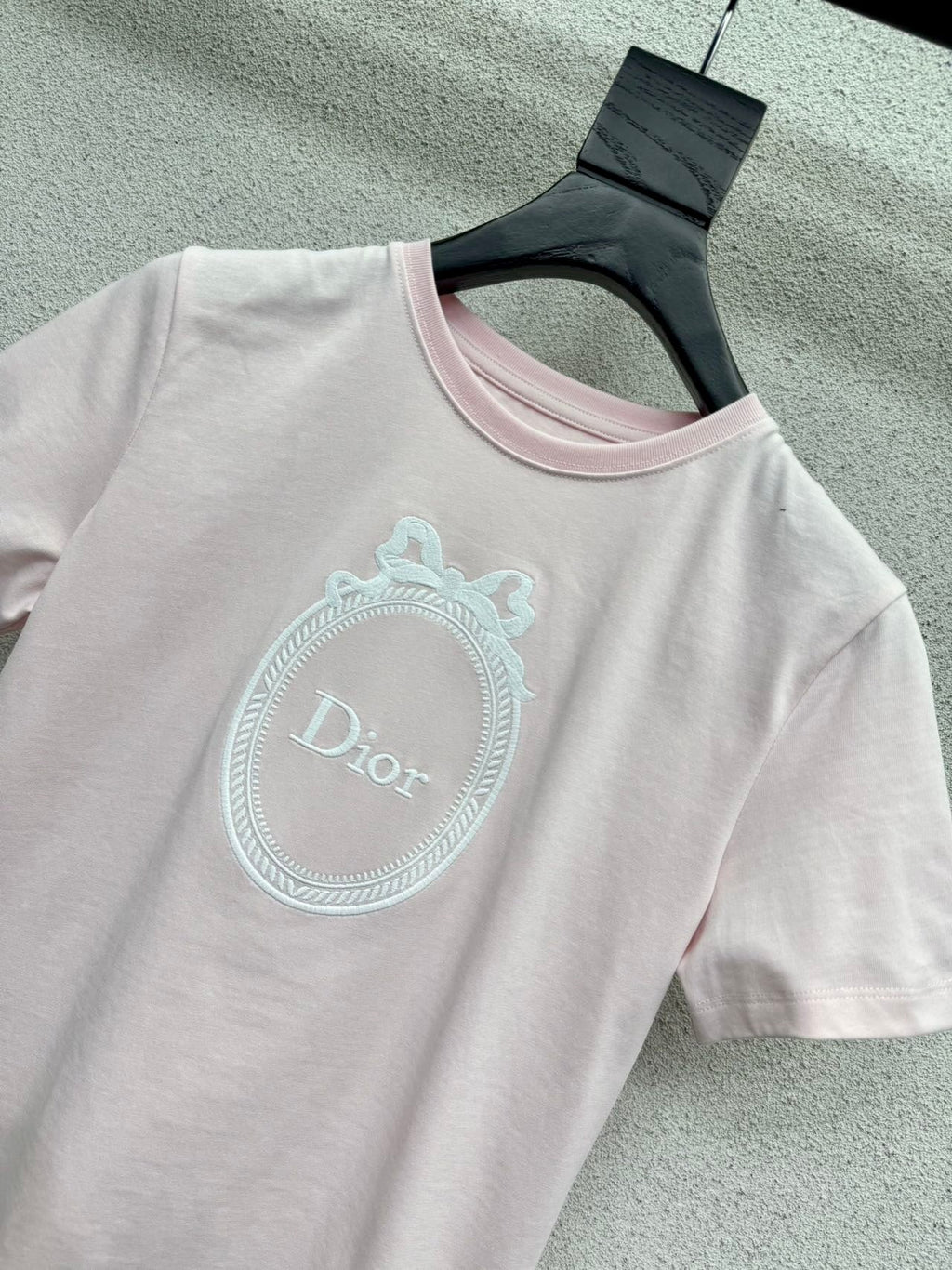 26SS Embroidered Logo Short-Sleeve T-Shirt