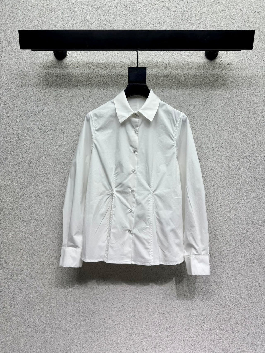 26SS Buttoned Slim-Fit Shirt