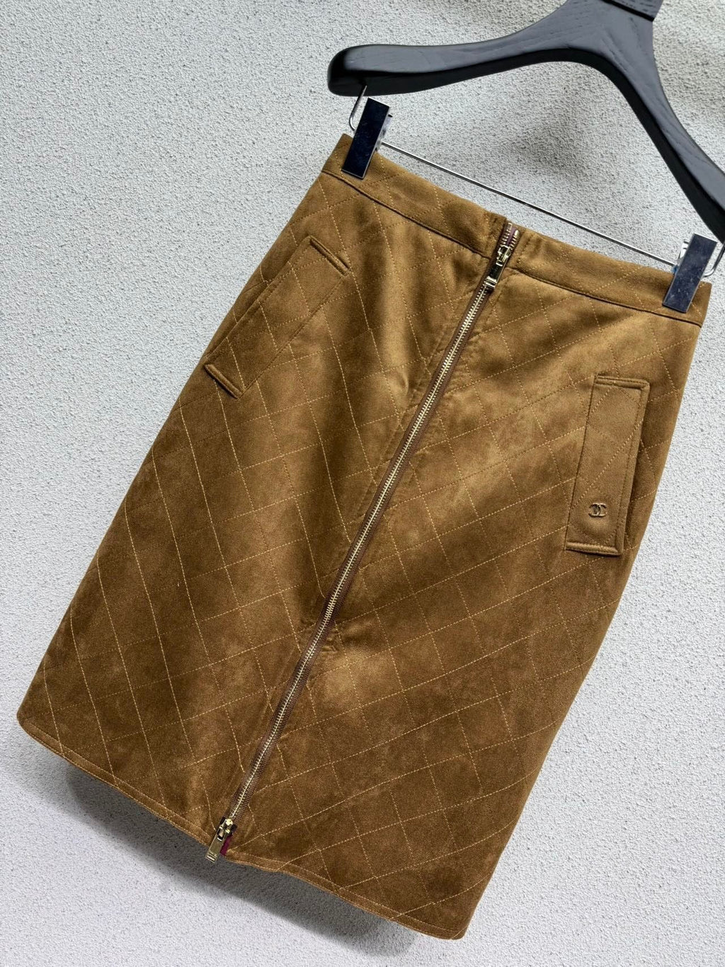 26 New Camel Half Skirt