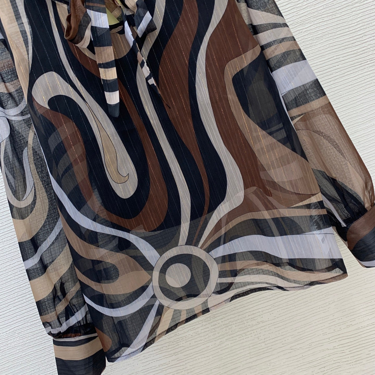 Pucci/26 New Retro Top + Solid Color Camisole