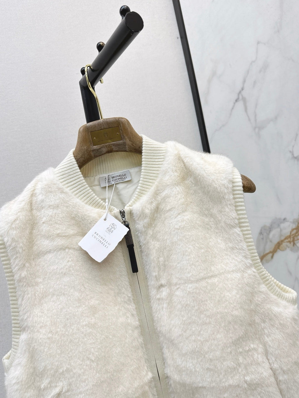 Brunello Cucinelli/26 Fall/Winter Latest Stand-Collar Vest