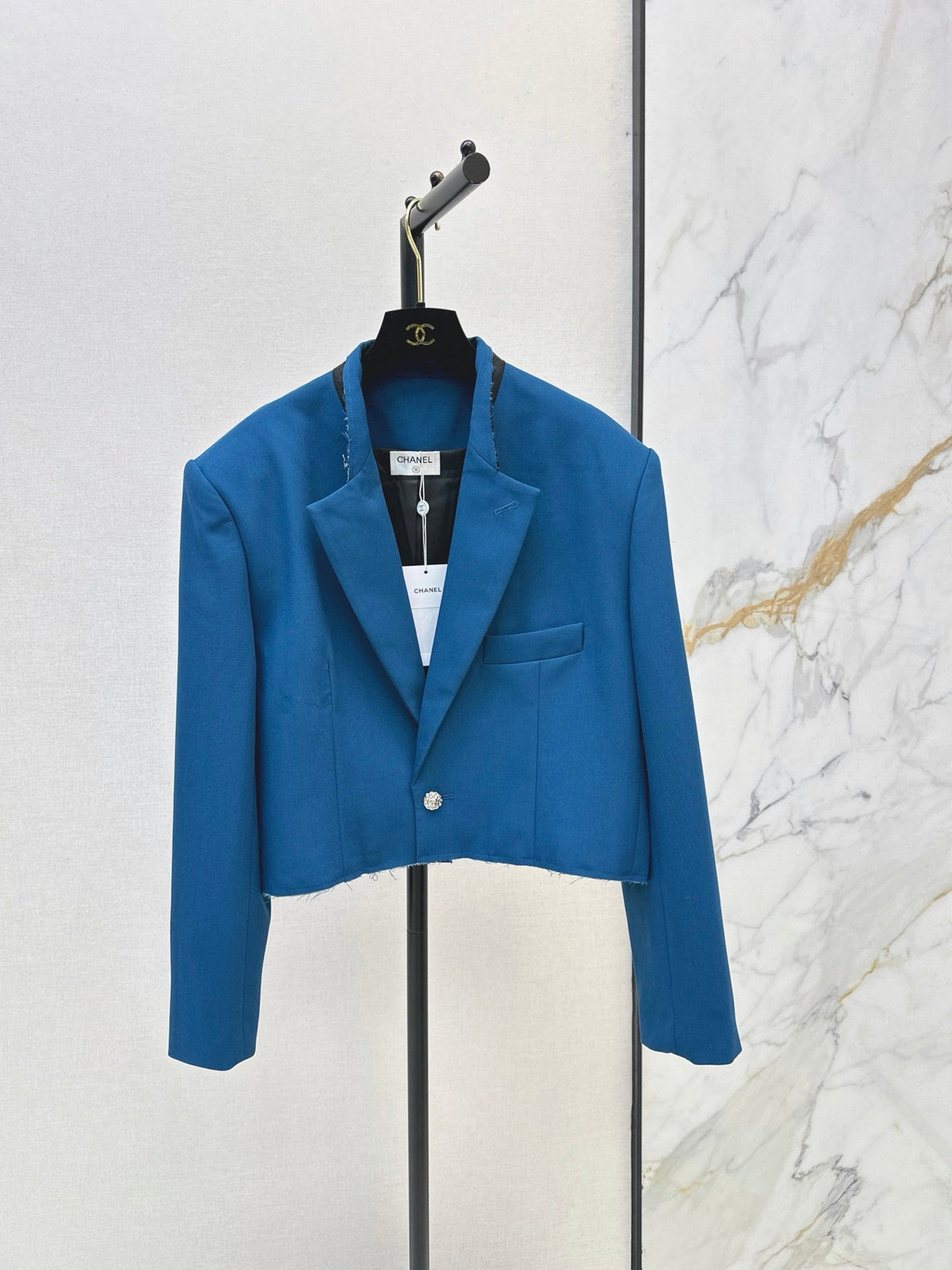 26Ss Early Autumn Latest Klein Blue Short Jacket