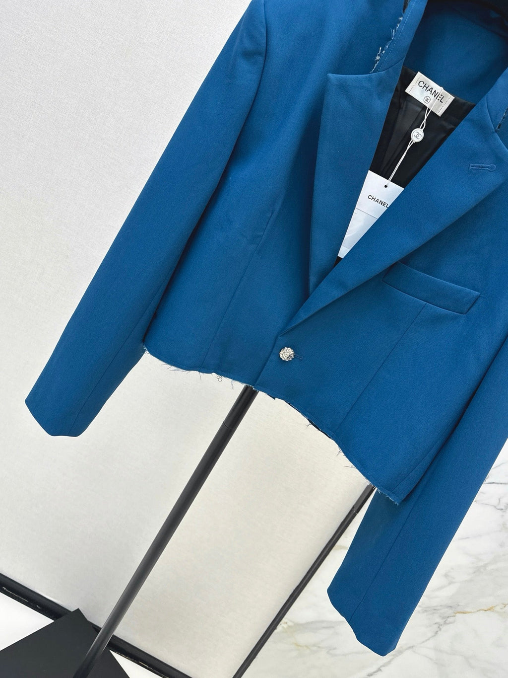 26Ss Early Autumn Latest Klein Blue Short Jacket