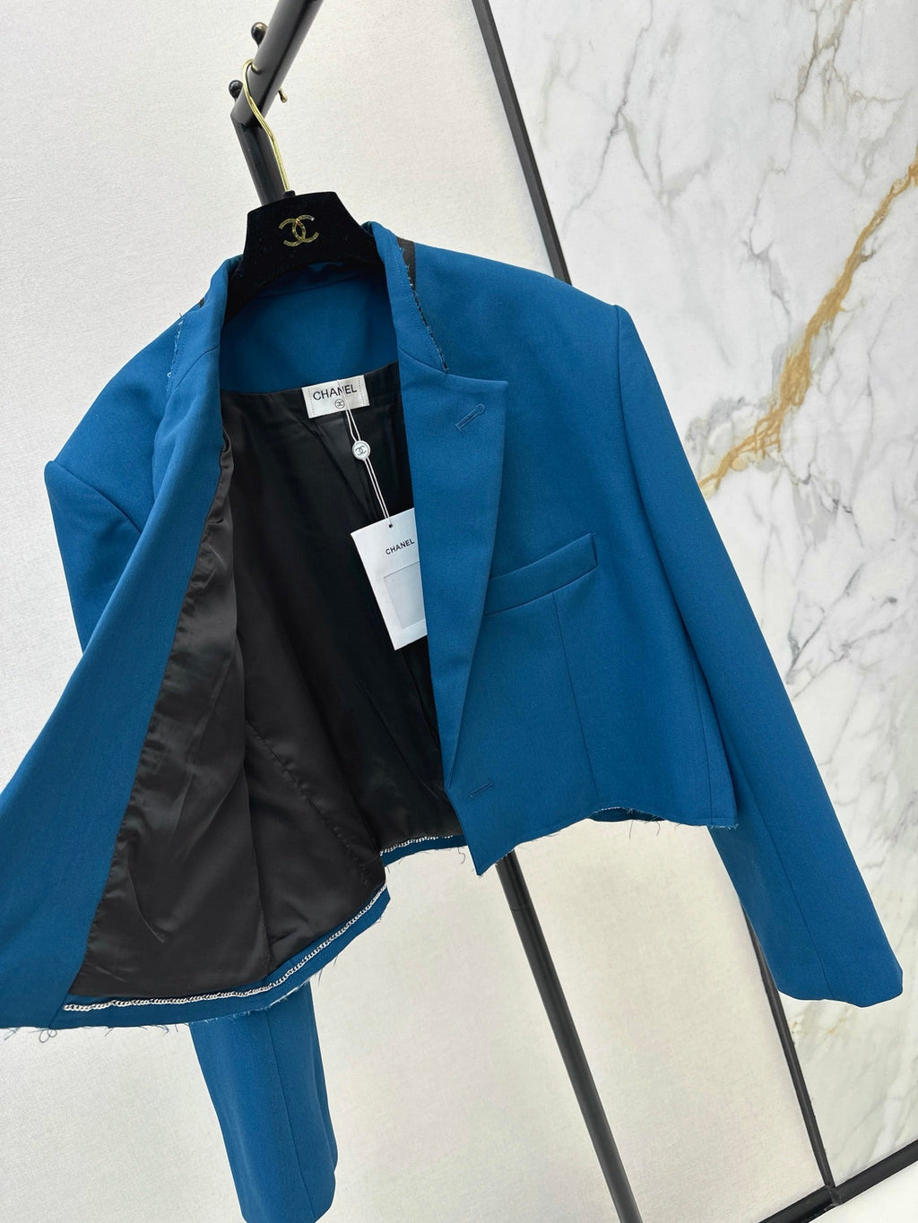26Ss Early Autumn Latest Klein Blue Short Jacket