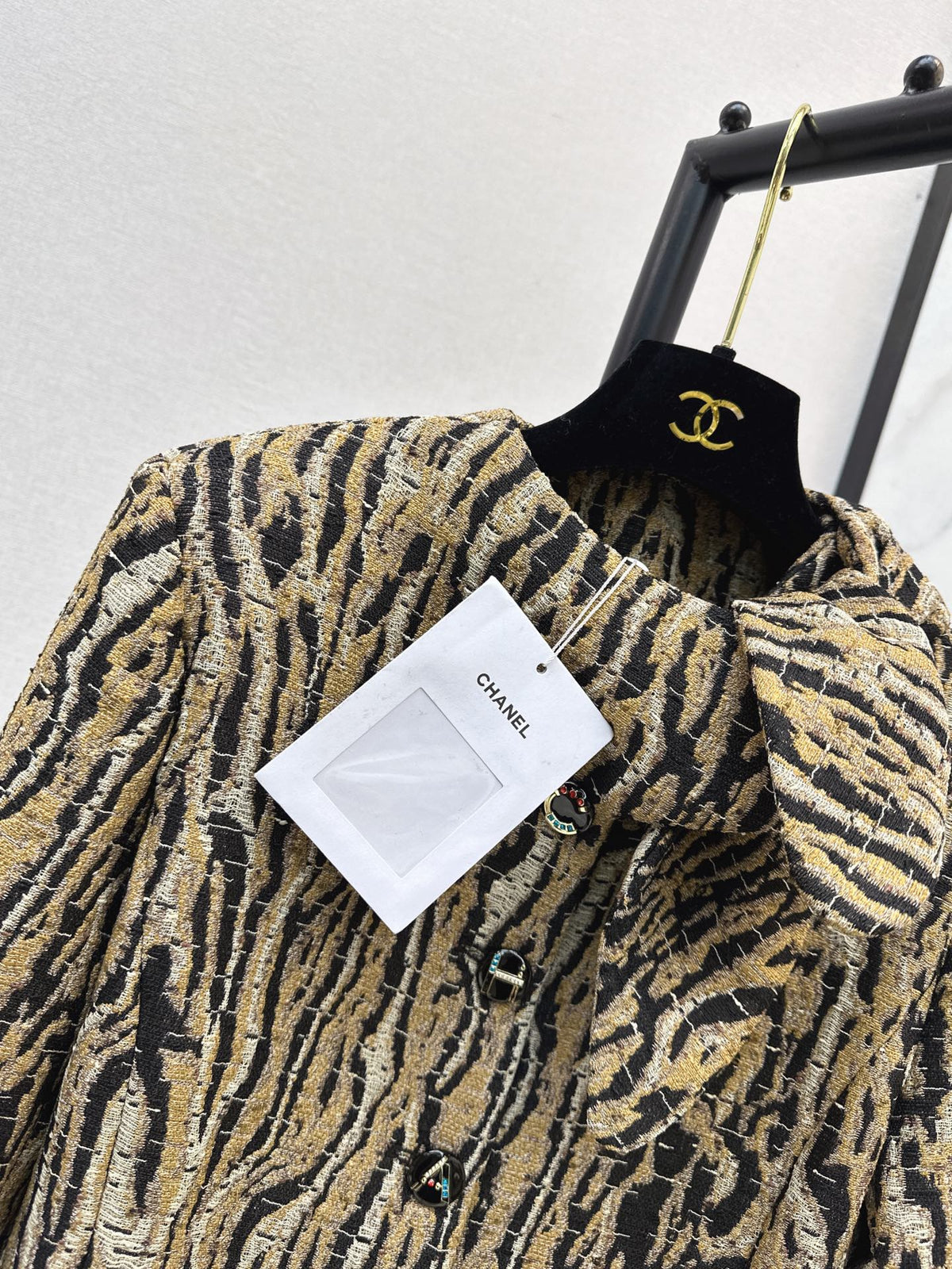26Ss Early Autumn Latest Leopard Print Jacket