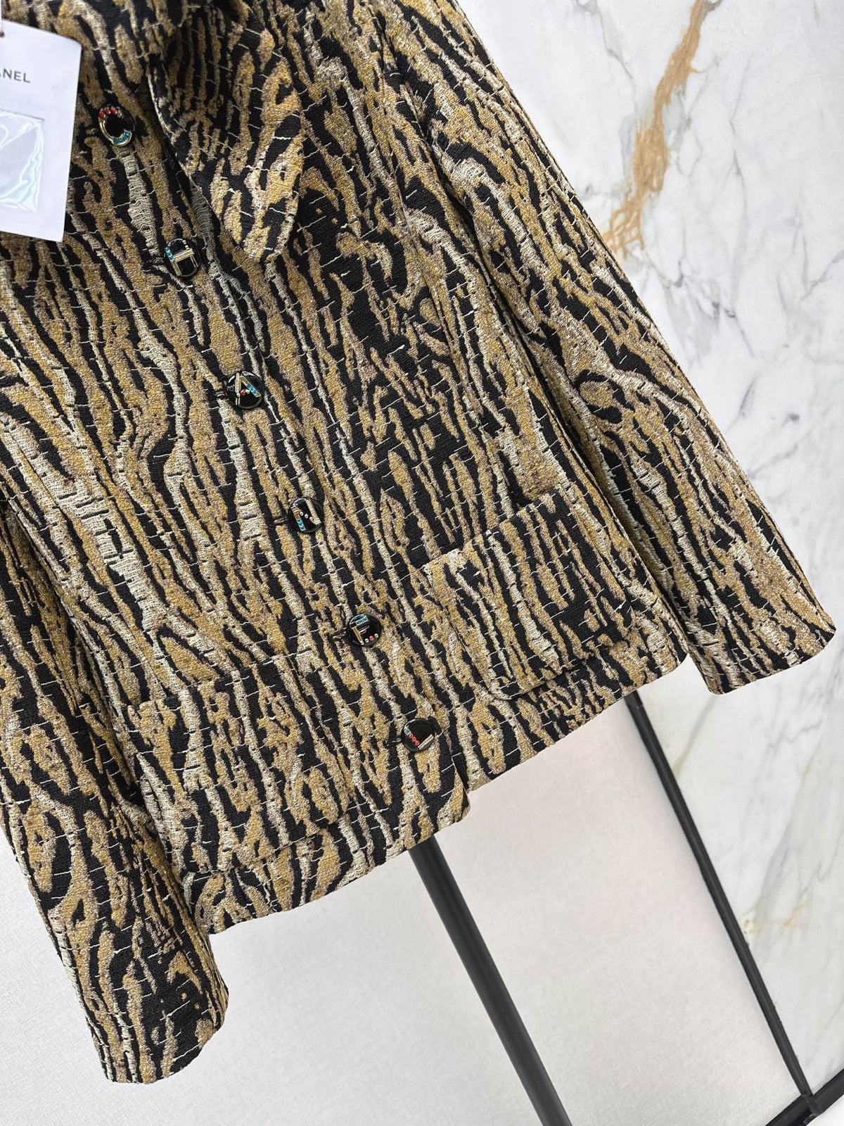 26Ss Early Autumn Latest Leopard Print Jacket