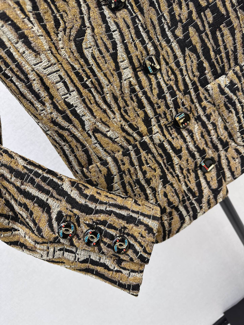 26Ss Early Autumn Latest Leopard Print Jacket