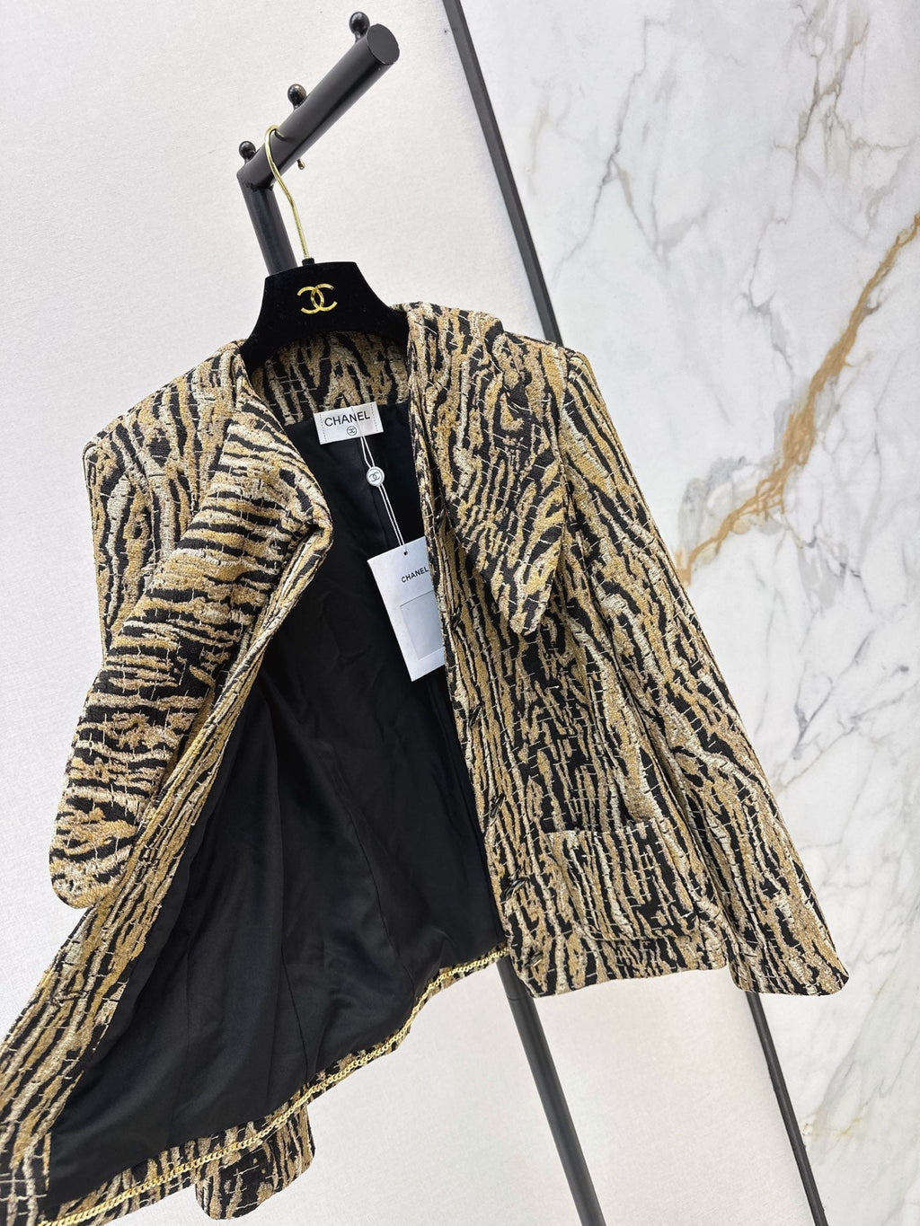 26Ss Early Autumn Latest Leopard Print Jacket