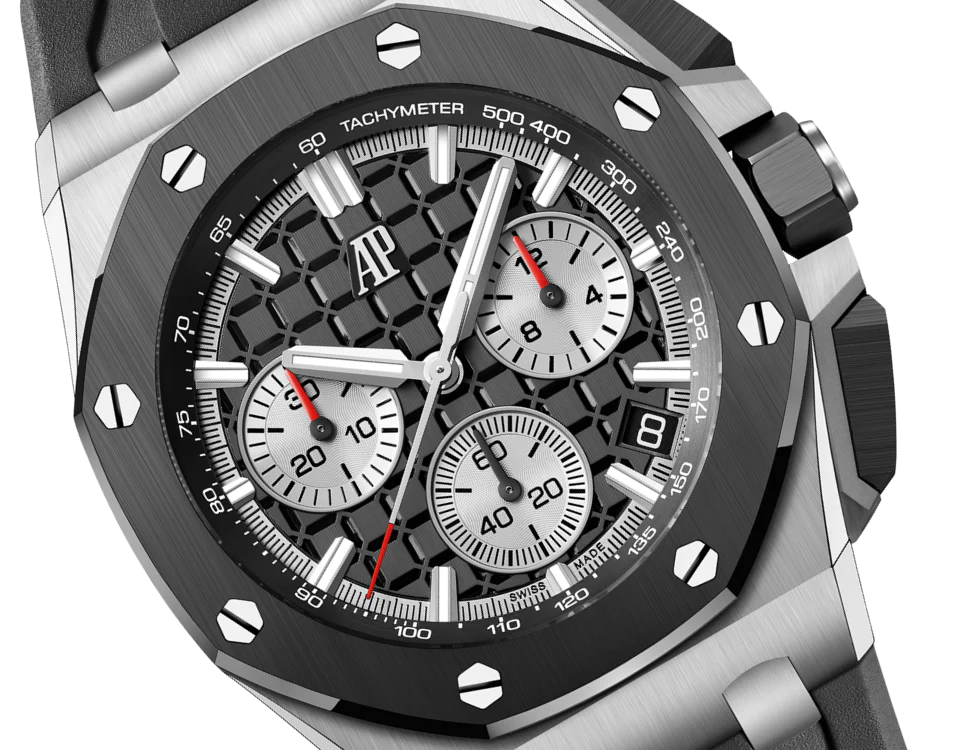 Chronograph-Black OFFs - Black Rubber - Quartz - 43mm