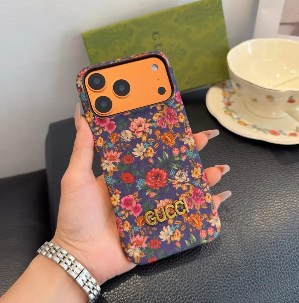 New floral phone case