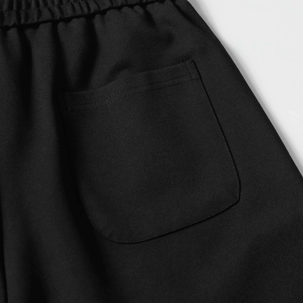 Two Tone Embroidered Shorts