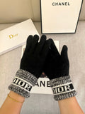 Wool Knitted Gloves 🧤 Candy Solid Color Series