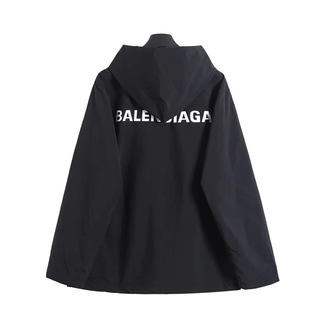 New printed hooded jacket