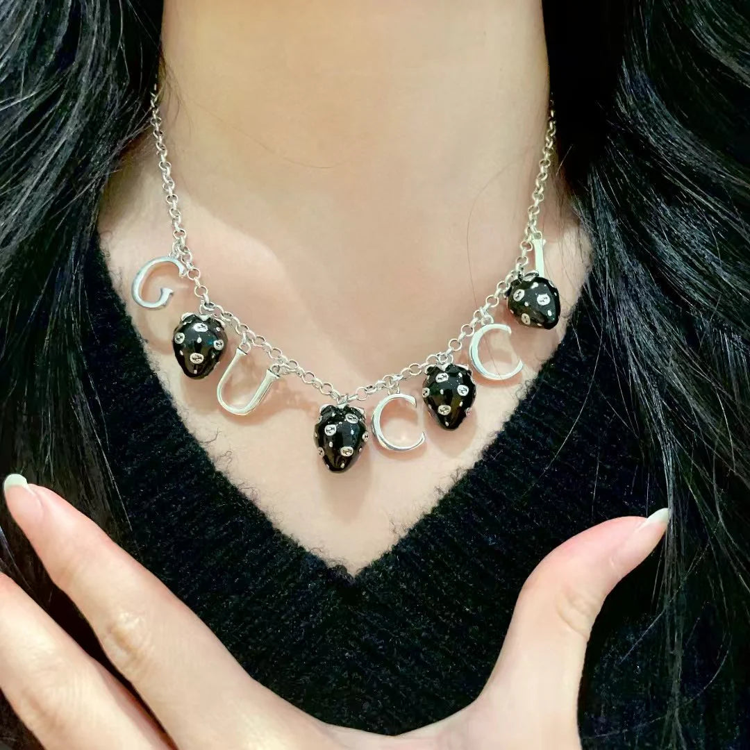 New Strawberry Necklace