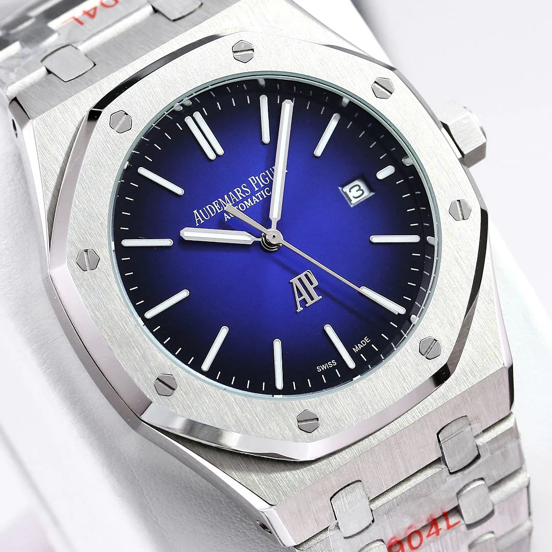 Blue - 904L White Steel - Automatic - 41mm