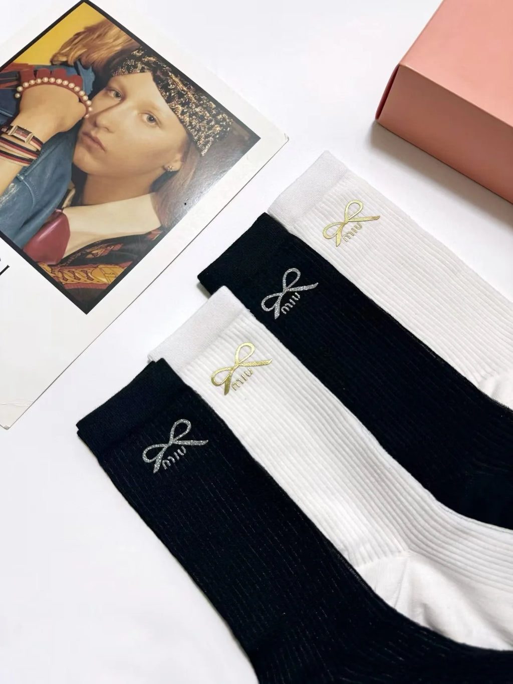 New letter tube socks