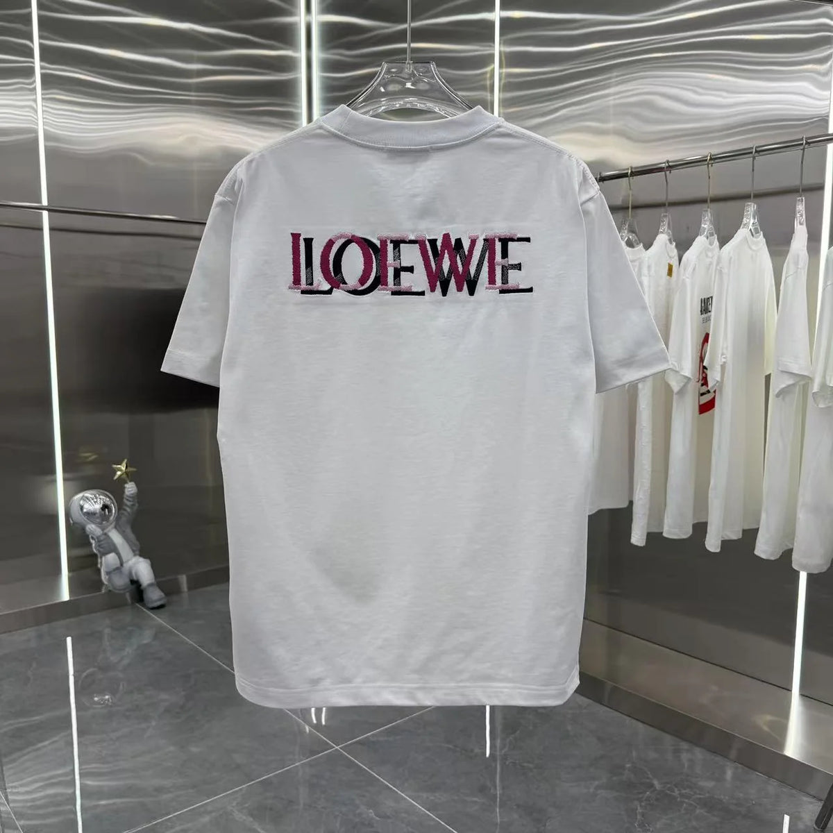 Autumn and winter new round neck short sleeved shirt