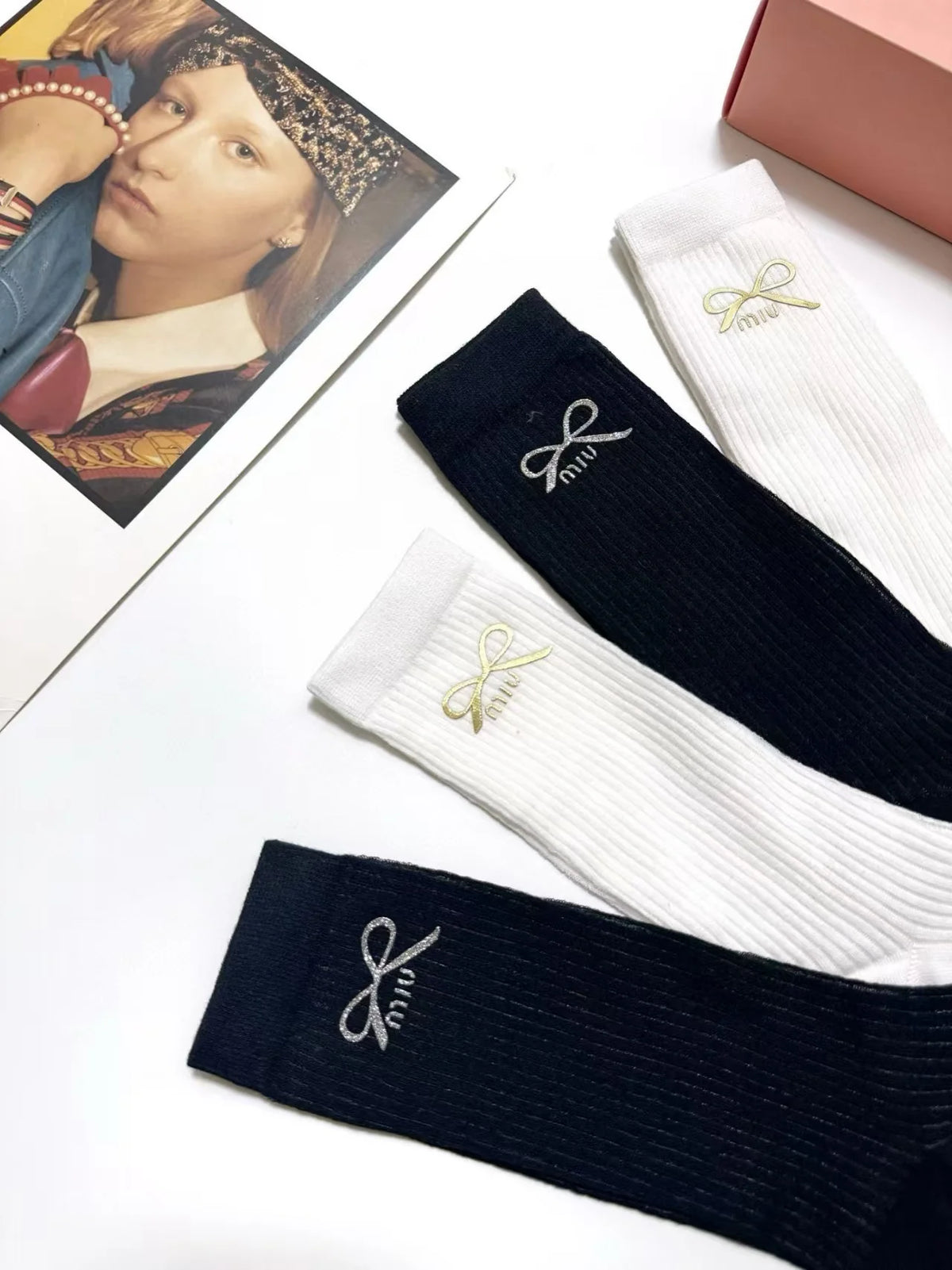 New letter tube socks