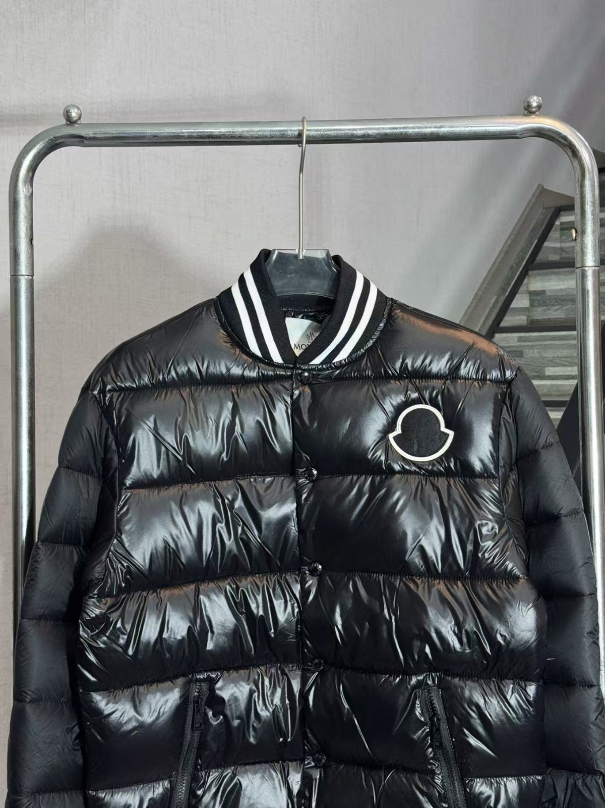 Bright down cotton baseball jacket