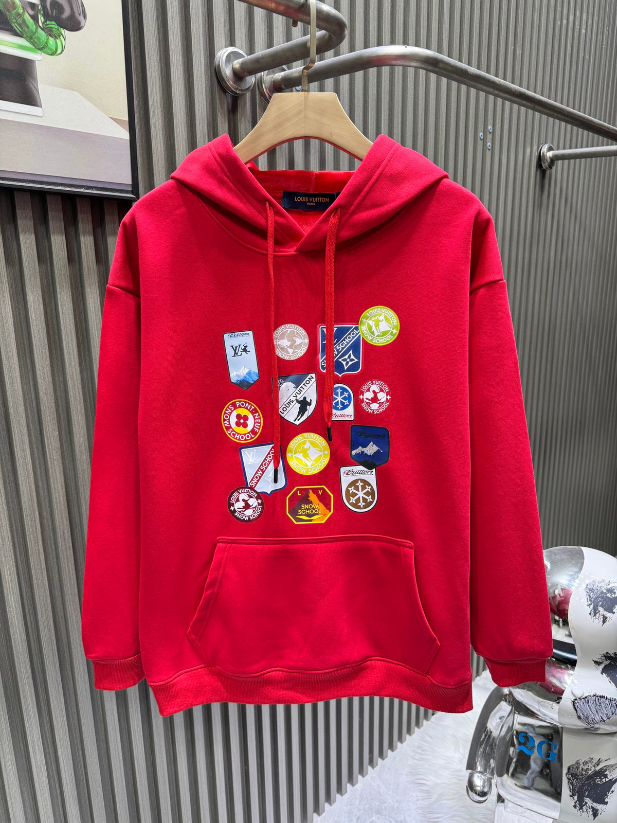 New brand element printed hooded sweatshirt