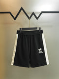 New side woven embroidered shorts