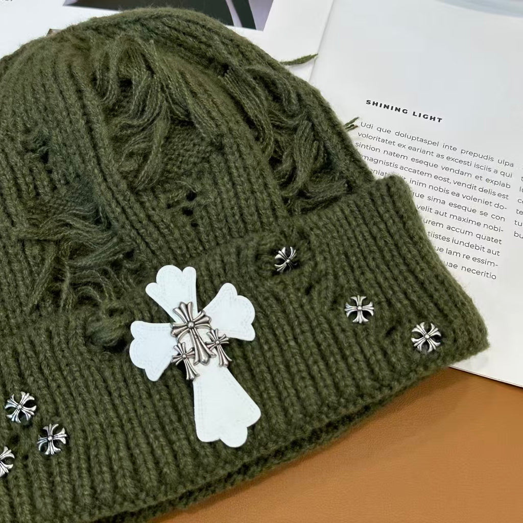 New Cross Knitted Hat