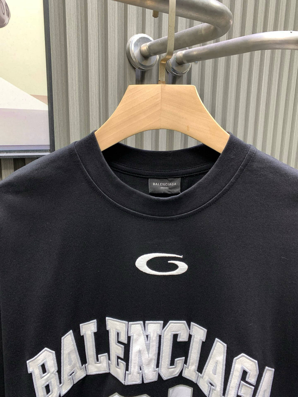 Basketball Appliqué Embroidered T-Shirt