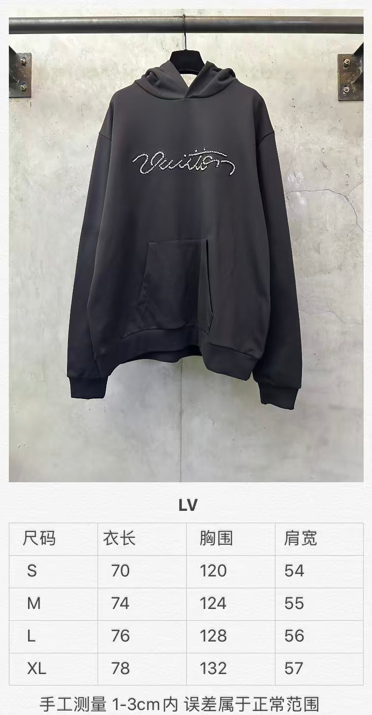 New Embroidered Bead Hoodie