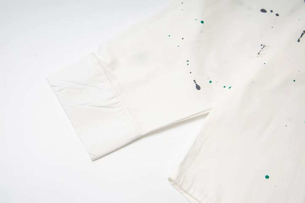 New splashed ink shirt