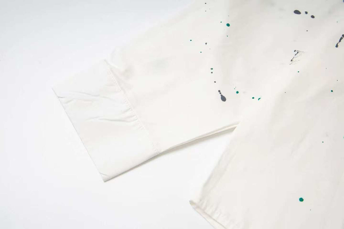New splashed ink shirt
