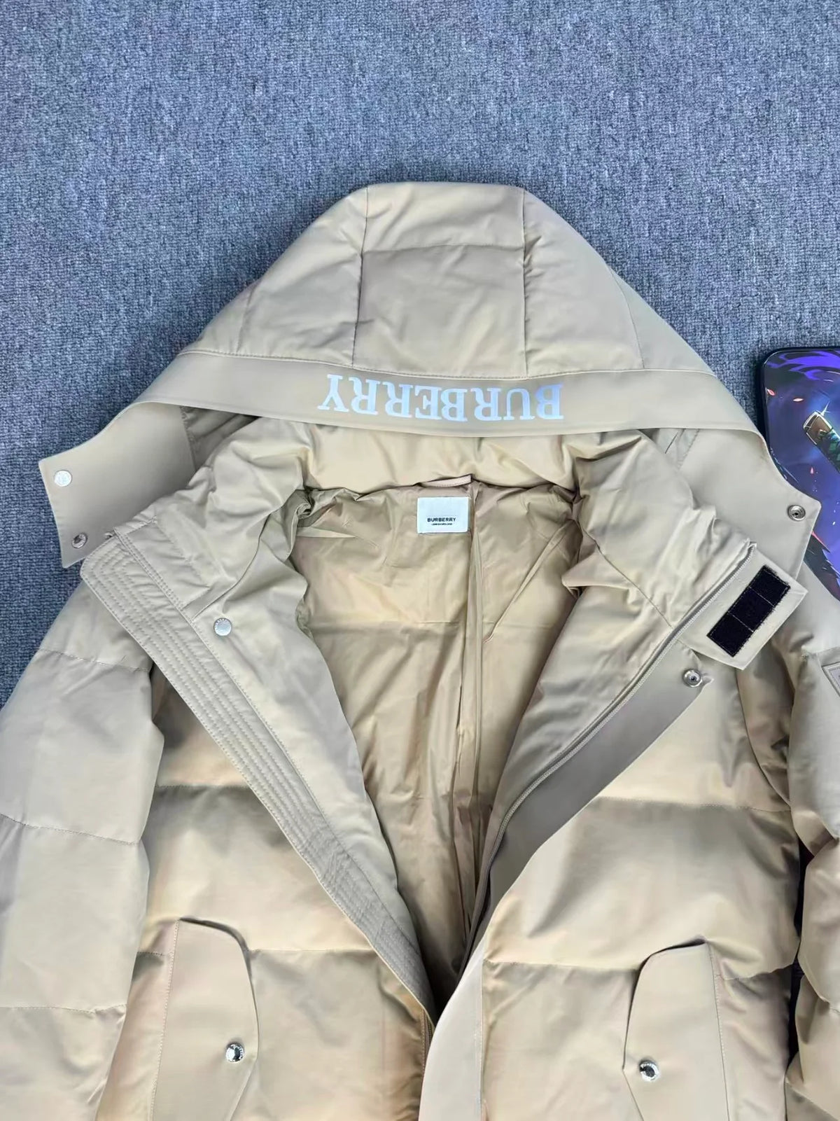 New detachable hooded down jacket