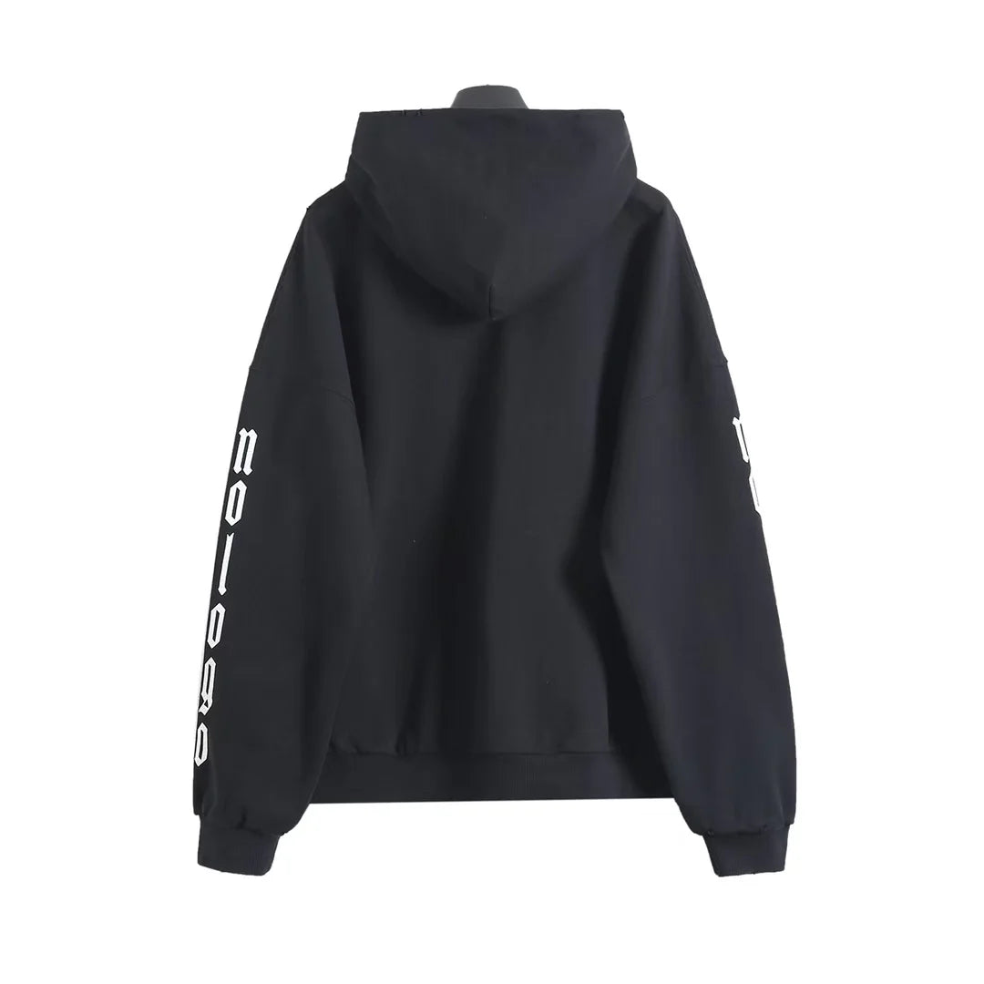 New printed hooded sweatshirt